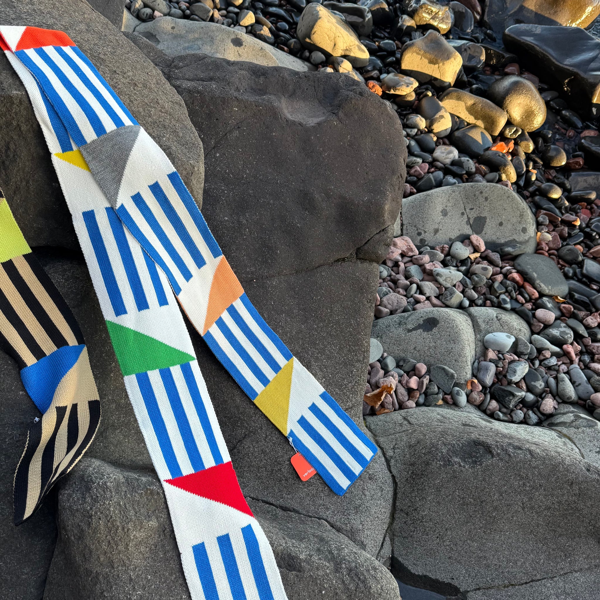 Sailboat Skinny Scarf by Verloop Knits