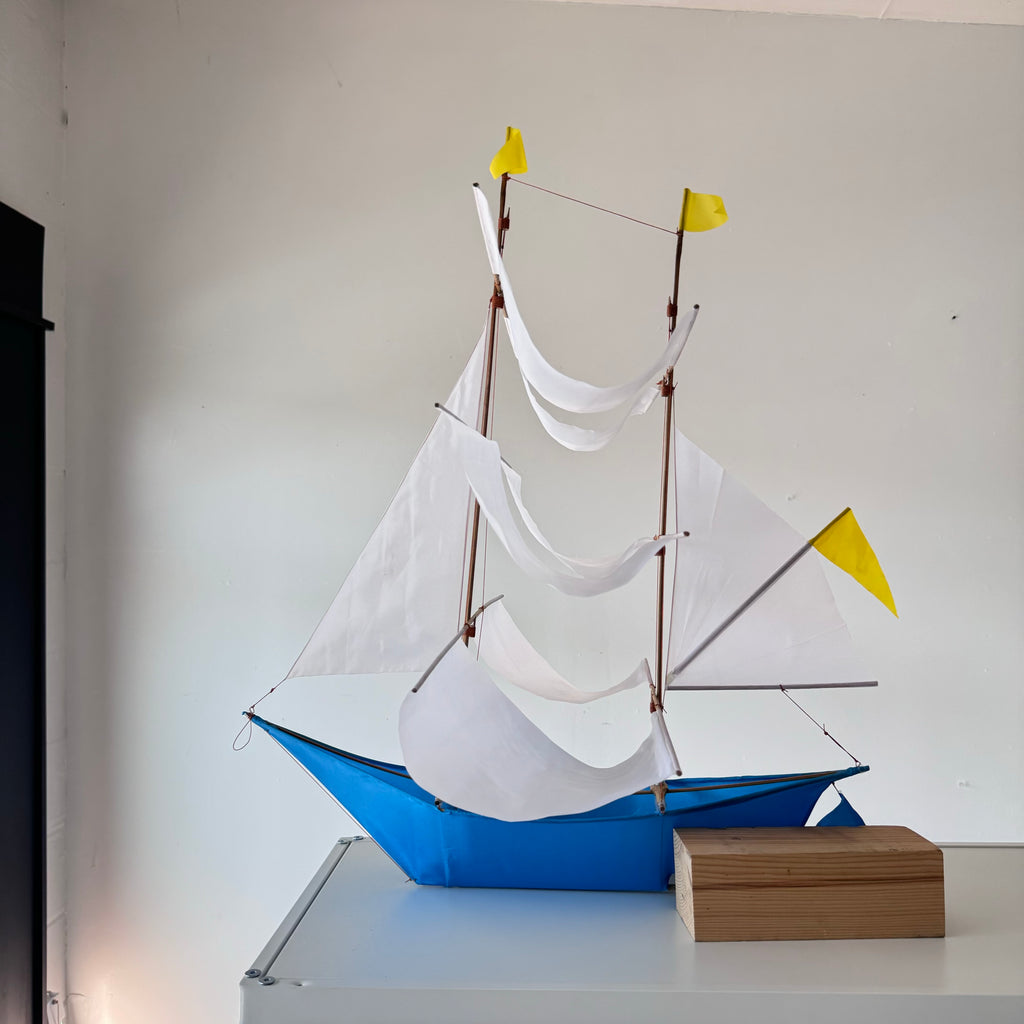 Sailing Ship Kite in Billy Moon by Haptic Lab