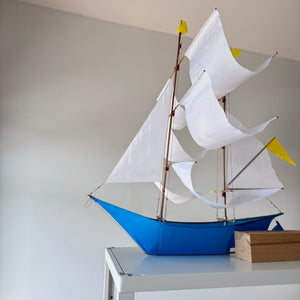 Sailing Ship Kite in Billy Moon by Haptic Lab