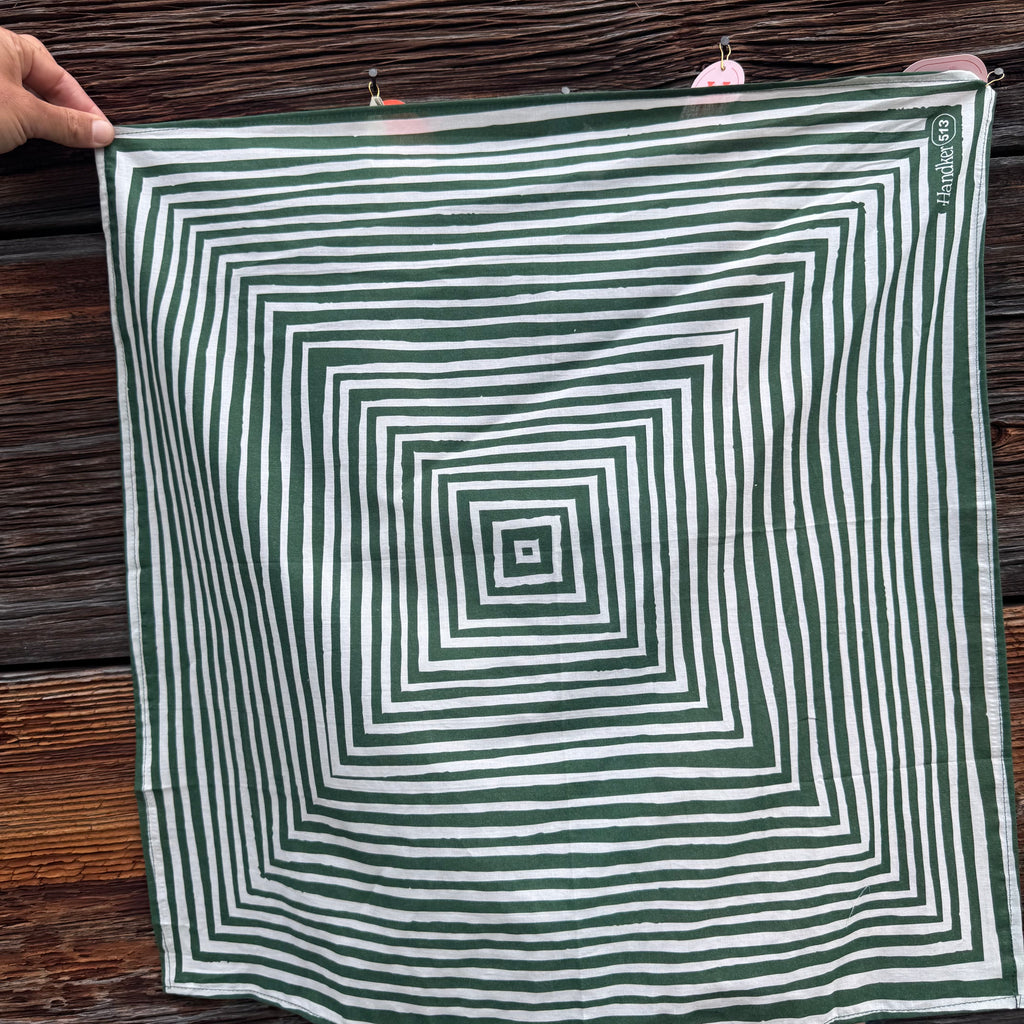 Sammie in Green Bandana by Handker
