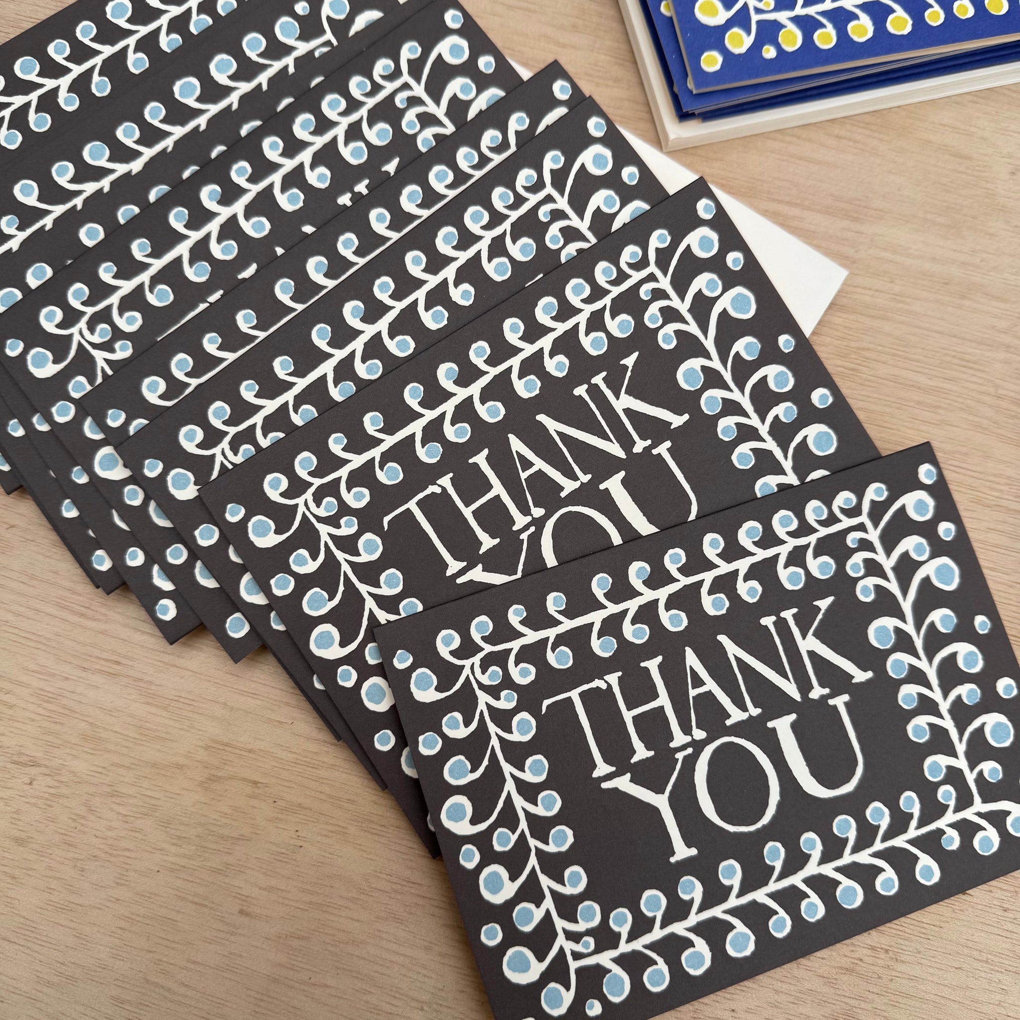 Set of Ten Thank you Cards by Cambridge Imprint