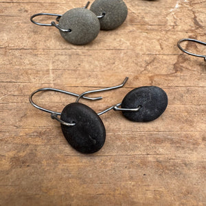 Simple Stone Earrings by Lakestone Jewelry