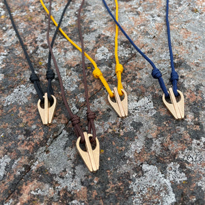 Skull Clasp Necklace by Bryan Hansen Metals