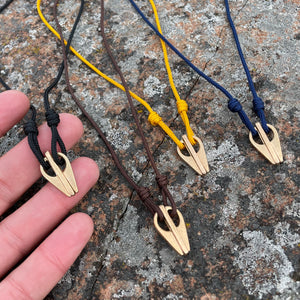 Skull Clasp Necklace by Bryan Hansen Metals