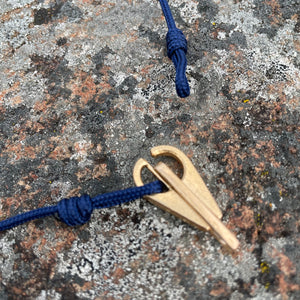 Skull Clasp Necklace by Bryan Hansen Metals