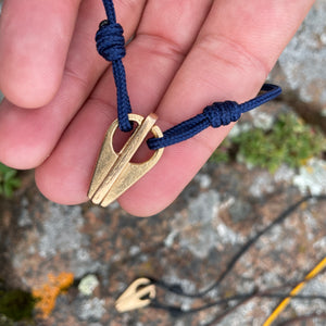 Skull Clasp Necklace by Bryan Hansen Metals