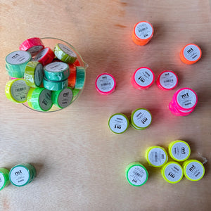 Solid Color Wide Washi Tape
