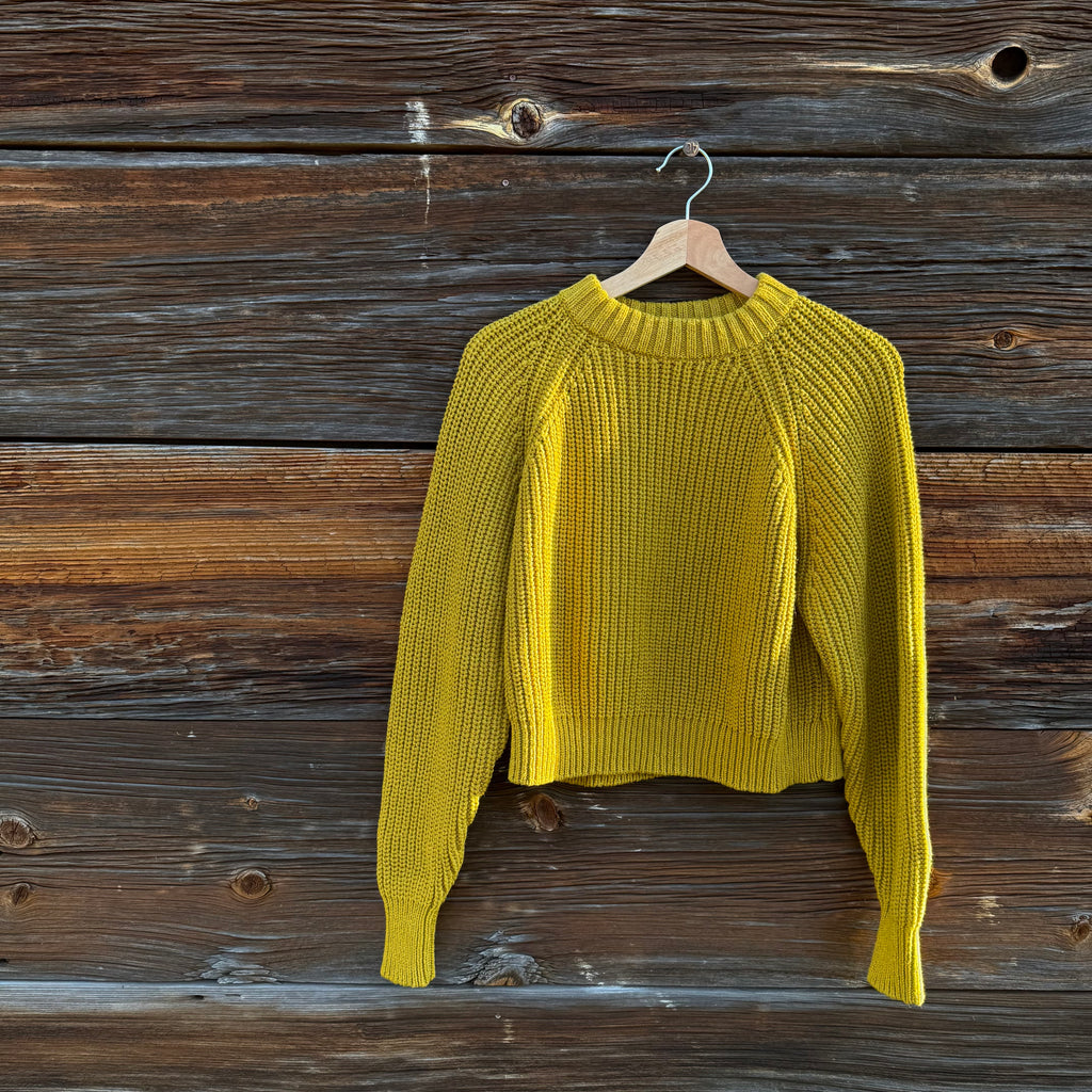 Sonnie Sweater in Chartreuse by Curator SF