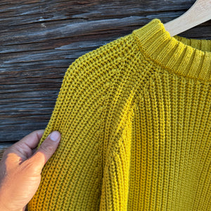 Sonnie Sweater in Chartreuse by Curator SF