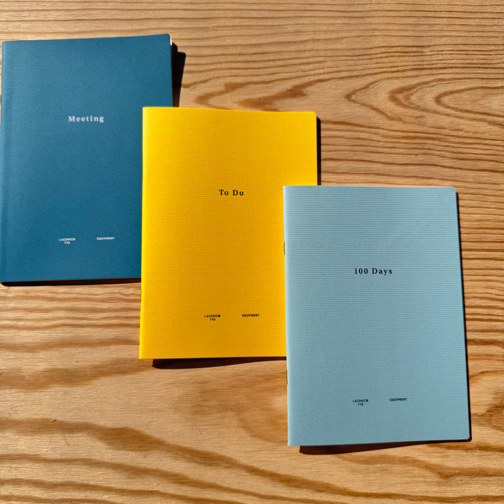Style Notebooks by Laconic Tokyo, Japan