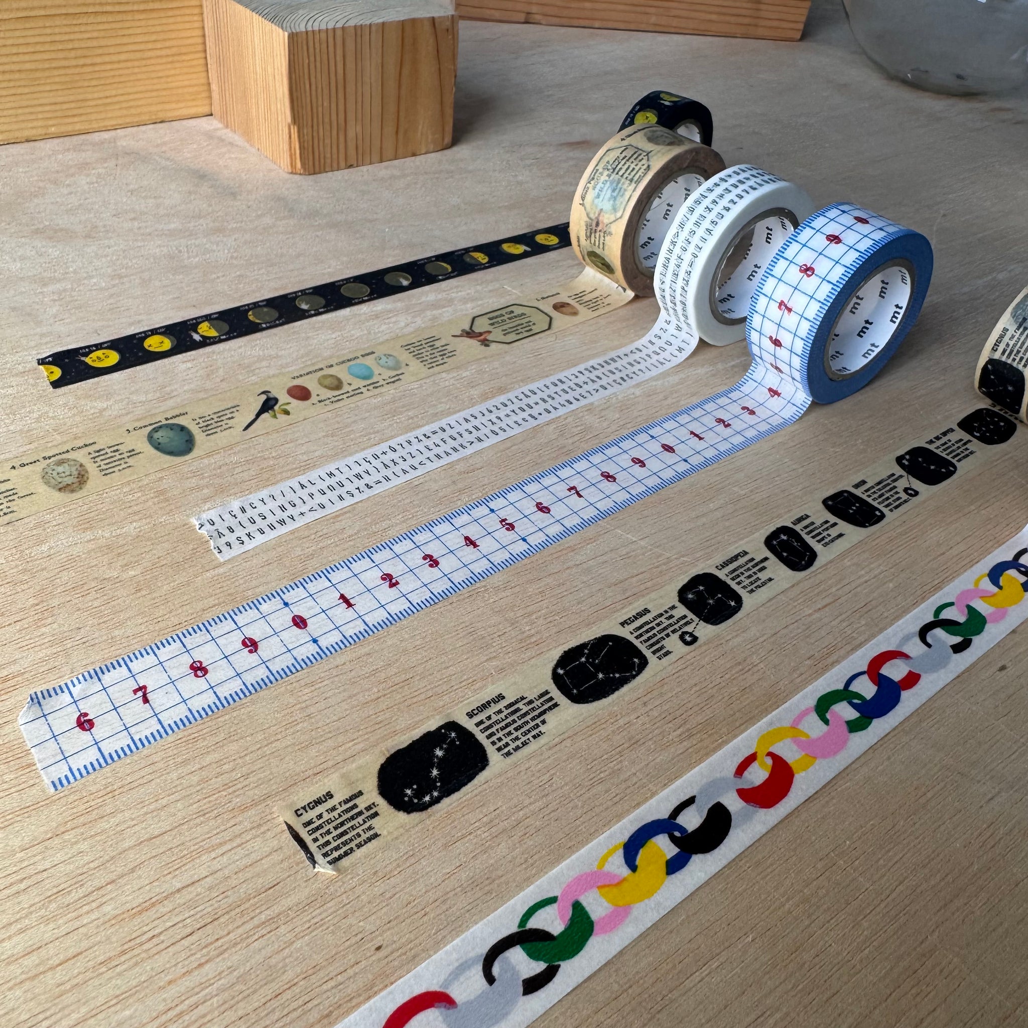 Subjects Wide Washi Tape