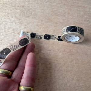 Subjects Wide Washi Tape