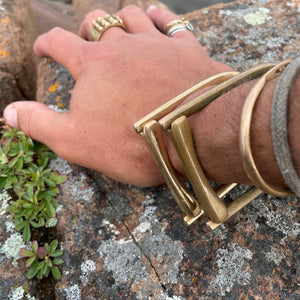 Tension Bar Bracelet by Bryan Hansen Metals