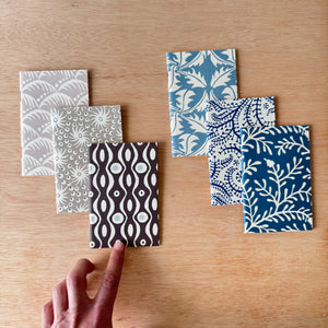 Three Assorted Memo Notebooks with Mixed Paper by Cambridge Imprint