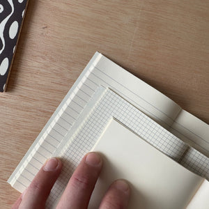 Three Assorted Memo Notebooks with Mixed Paper by Cambridge Imprint