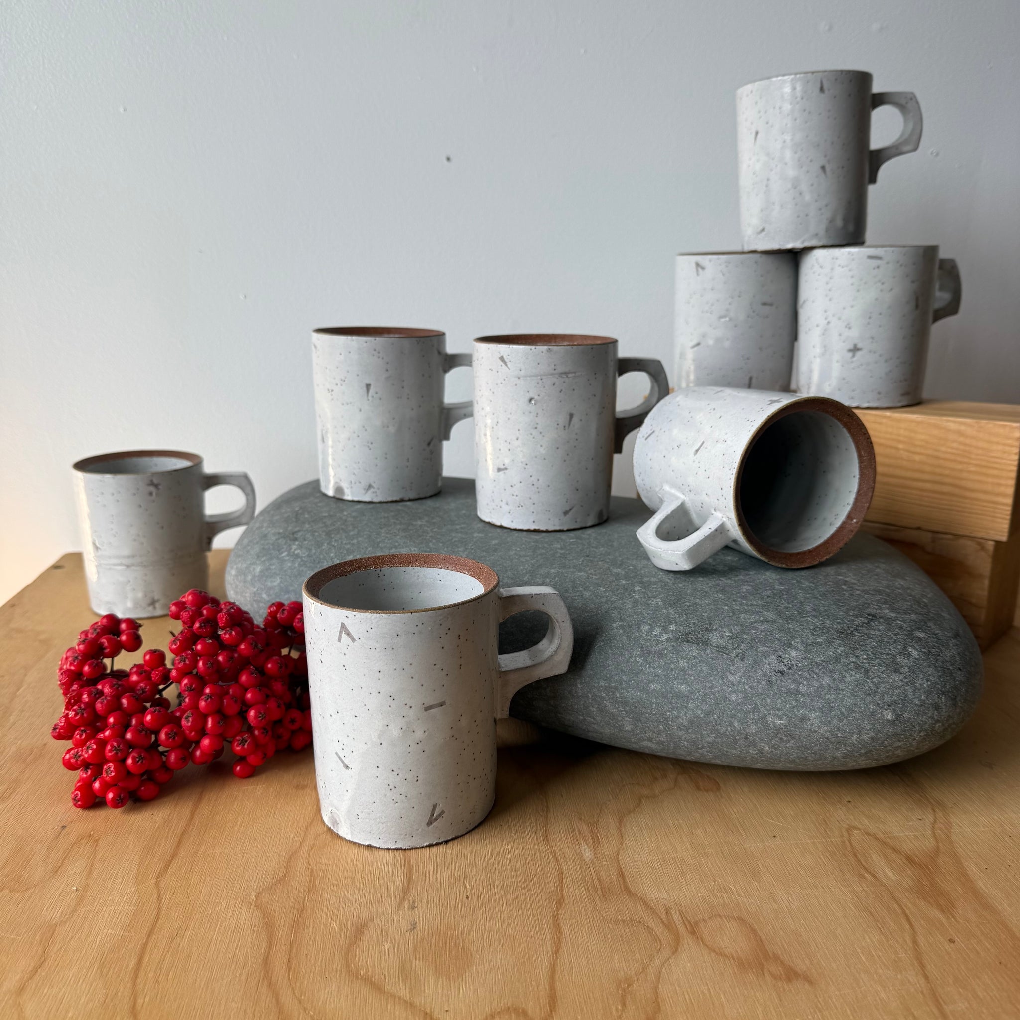 Trigger Handle Ceramic Mug by Adam Greutzmacher
