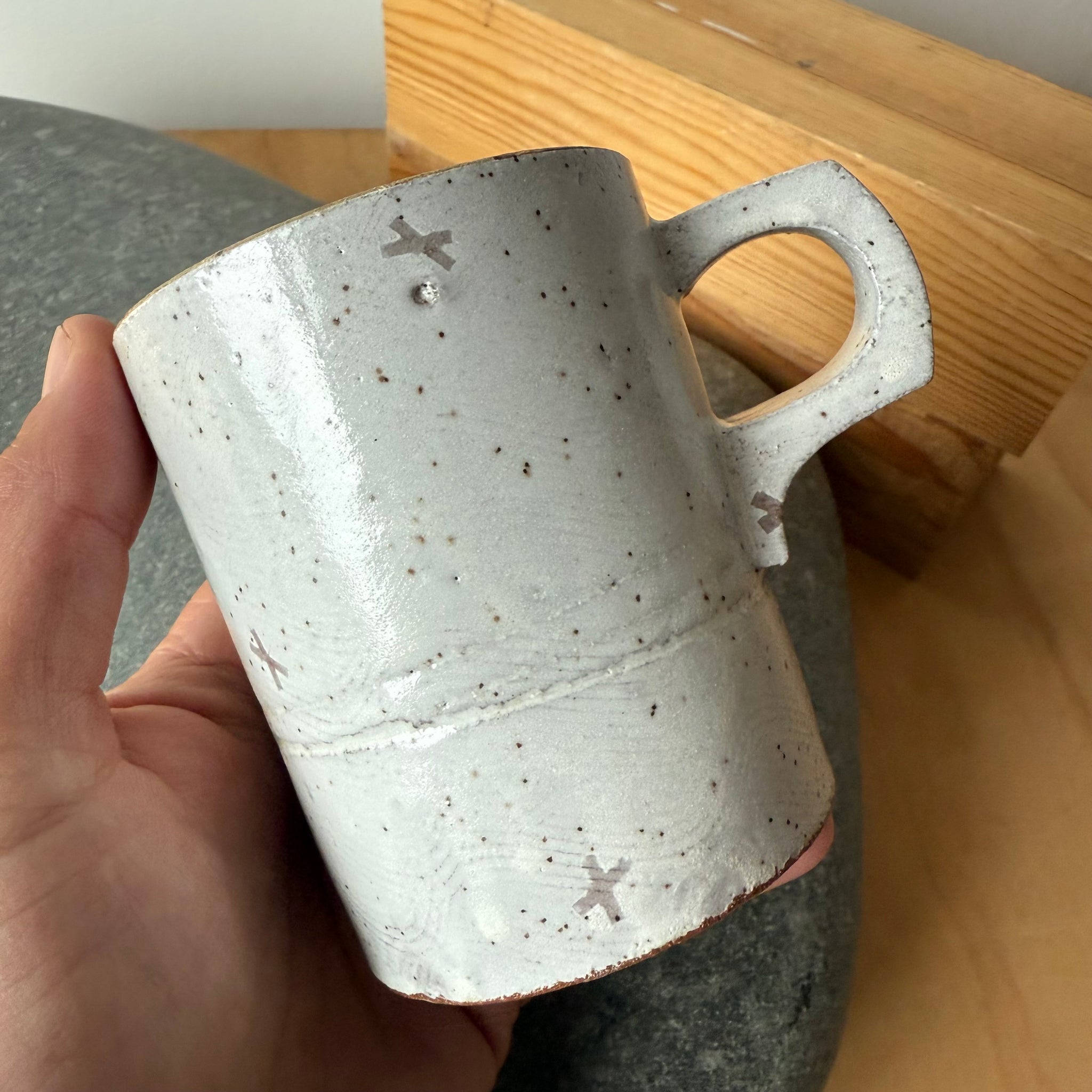 Trigger Handle Ceramic Mug by Adam Greutzmacher