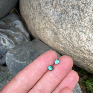 Turquoise Stud Earrings by Hawkhouse