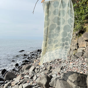 Until Merino Scarf in Cirrus by Susy Pilgrim Waters