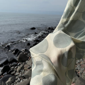 Until Merino Scarf in Cirrus by Susy Pilgrim Waters