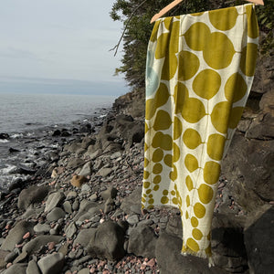 Until Merino Scarf in Willow by Susy Pilgrim Waters
