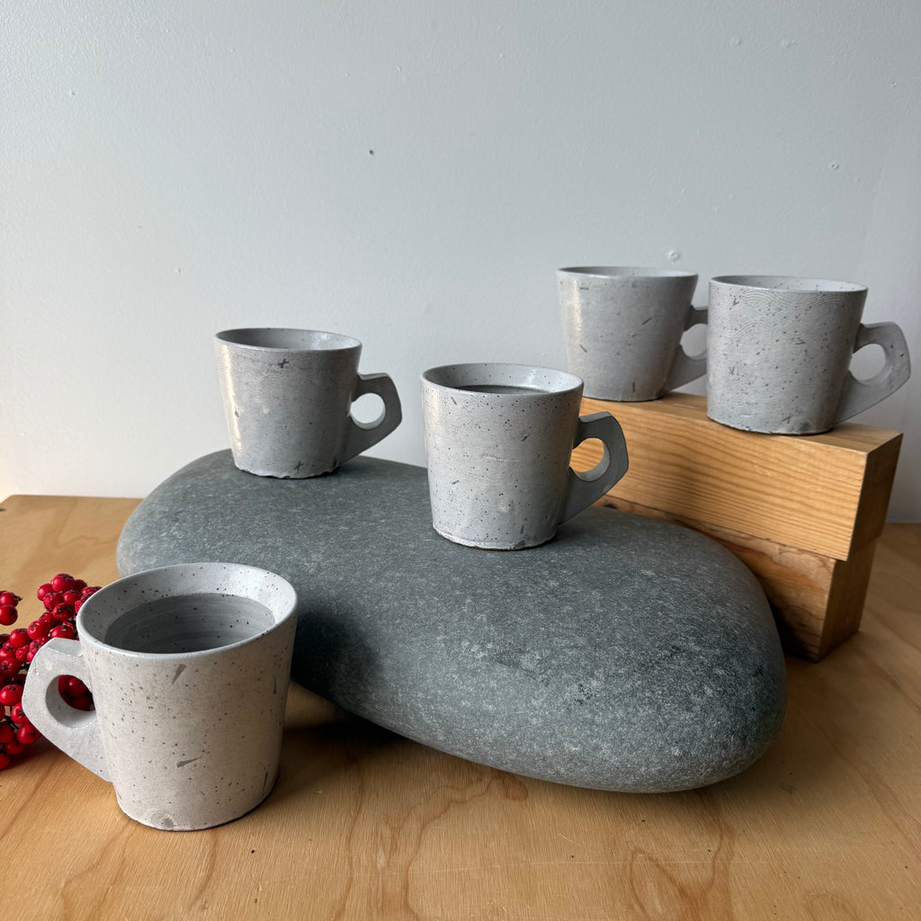 Wide Ceramic Mug by Adam Greutzmacher