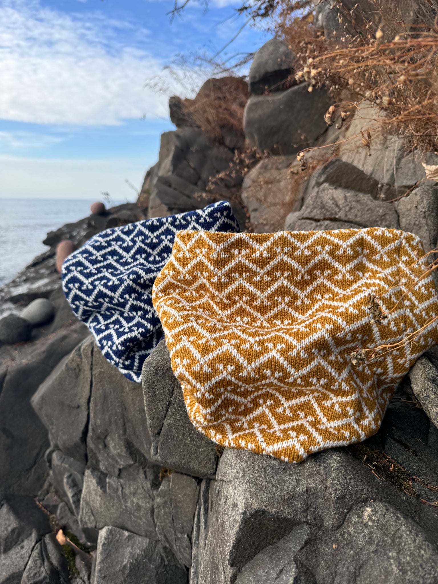 Wool Line Work Cowl by Makwa Studio