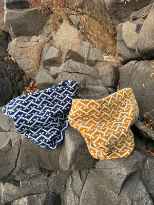 Wool Line Work Cowl by Makwa Studio