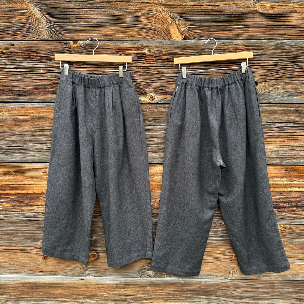 Wool Linen Pants by Sarah Wear