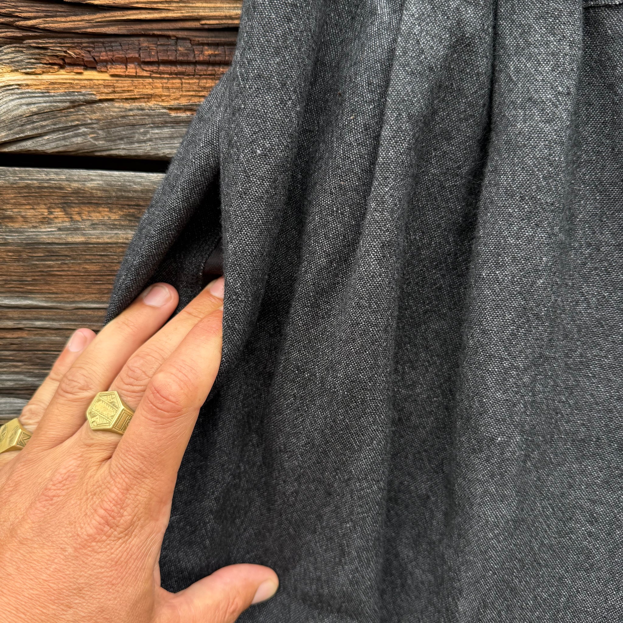 Wool Linen Pants by Sarah Wear