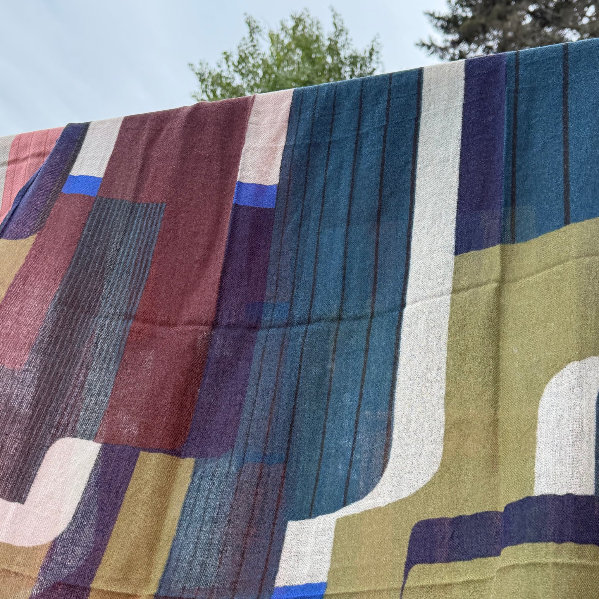 Wool Petra Scarf by Mapoesie