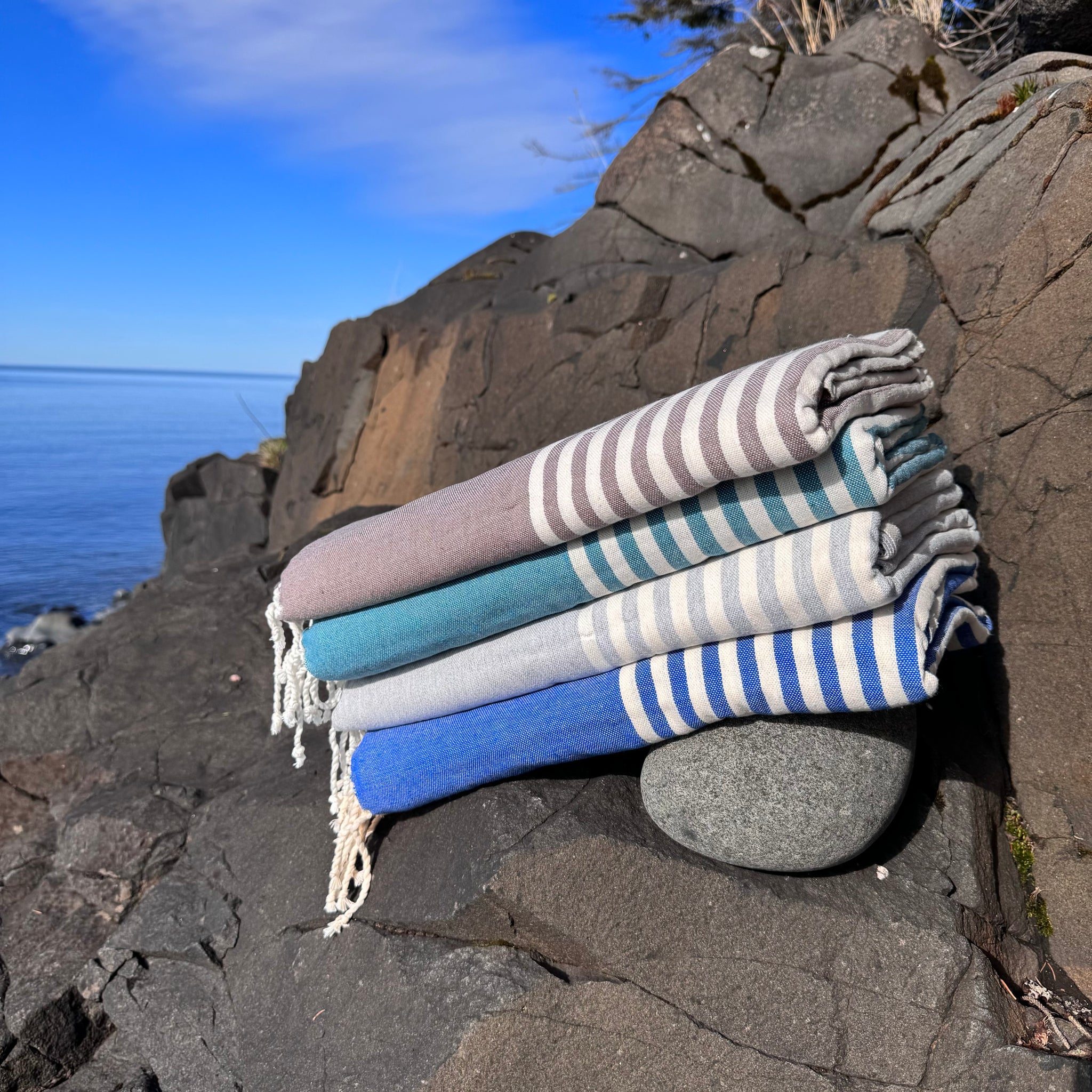 XXL "Arthur" Sauna, Beach or Bath Towel by Foutas