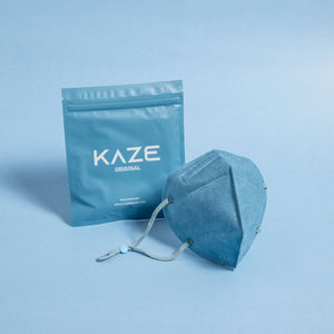 Blue Collection KN95 Mask by Kazen Origins