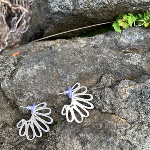 Stainless Steel Amulet Earrings by Insync Design