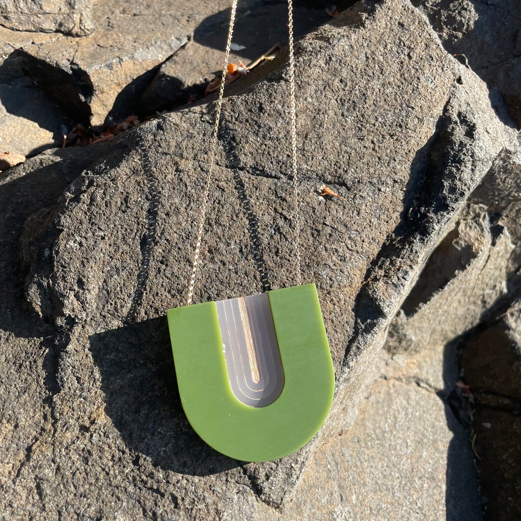 Arc Necklace by Bird of Virtue