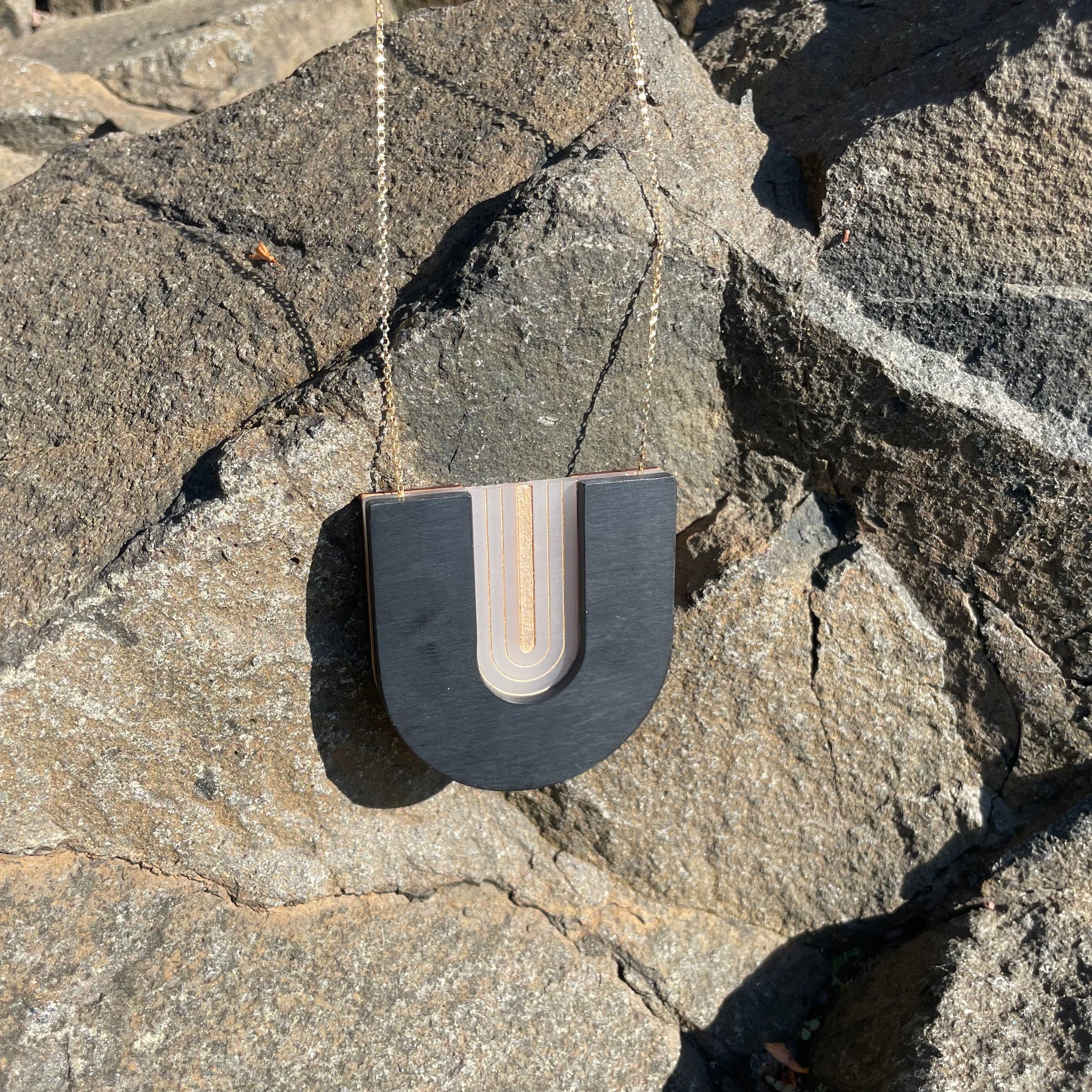 Arc Necklace by Bird of Virtue