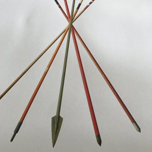 Vintage Arrow Study Number 5 by Barloga Studios - Upstate MN 