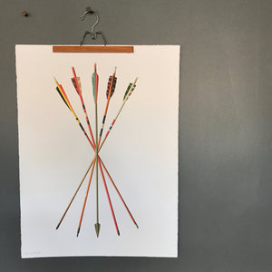 Vintage Arrow Study Number 5 by Barloga Studios - Upstate MN 