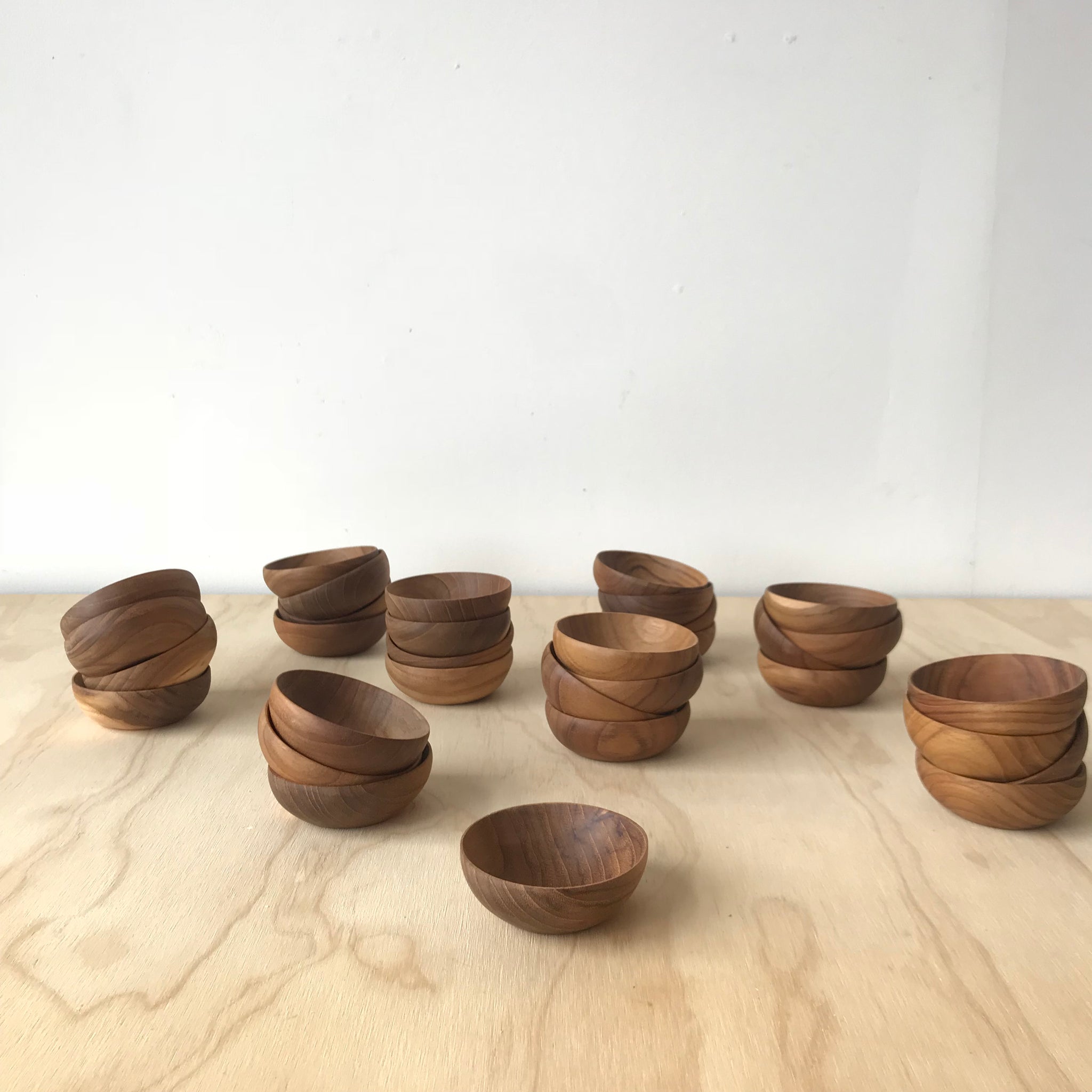 Small Teak Bowl - Upstate MN 