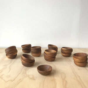 Small Teak Bowl - Upstate MN 