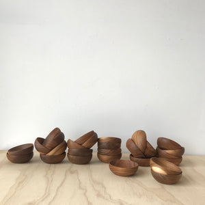 Small Teak Bowl - Upstate MN 