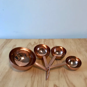 Copper Toned Measuring Cups - Upstate MN 