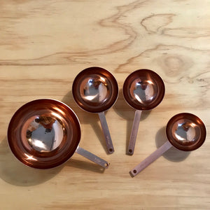 Copper Toned Measuring Cups - Upstate MN 