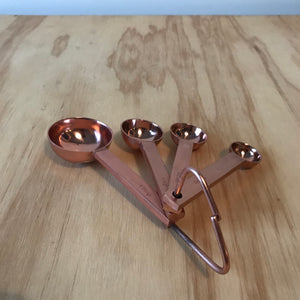 Copper Toned Measuring Spoons - Upstate MN 