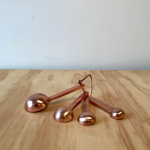 Copper Toned Measuring Spoons - Upstate MN 