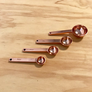 Copper Toned Measuring Spoons - Upstate MN 