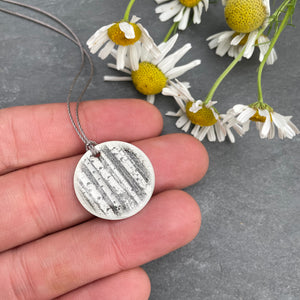 Birch Trees Photo Necklace by Everyday Artifact