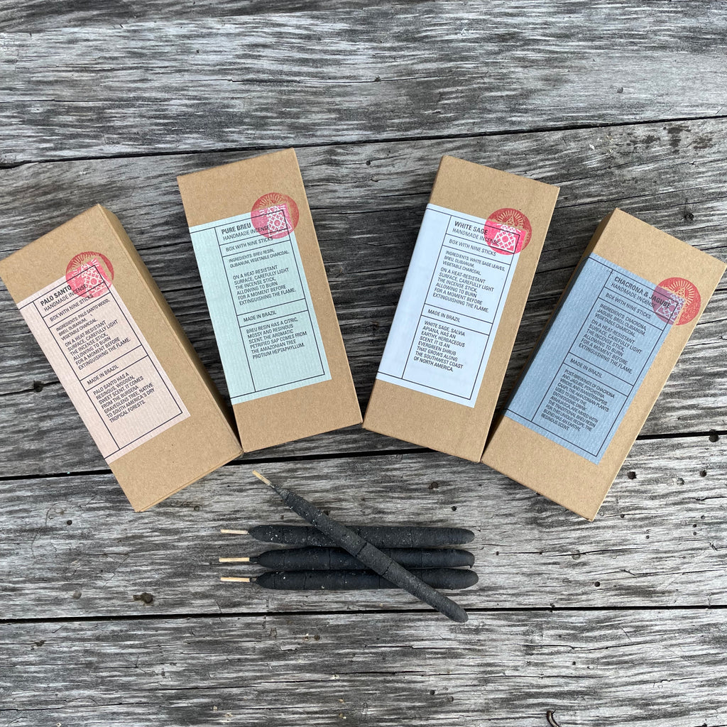 Breu Resin Boxed Incense Blend, 9 pack by Incausa