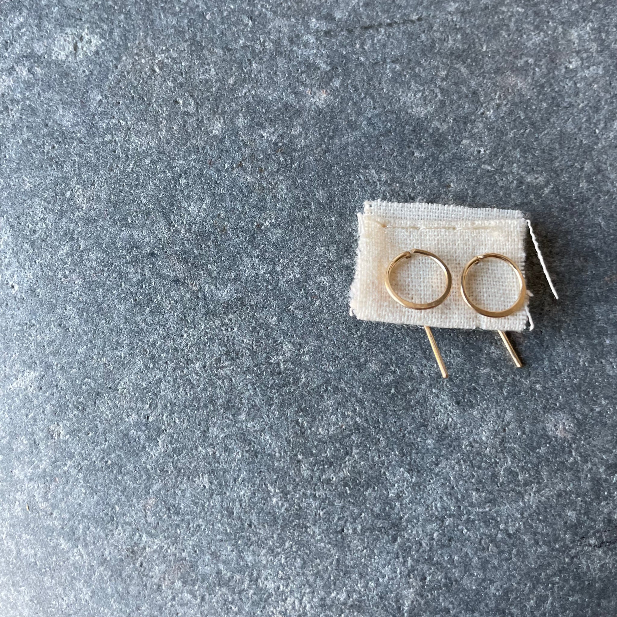 Circle Threader Earrings by Tiffany Zal-Herwitz for Zalias Jewelry