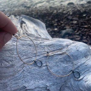 Circlet Earrings by Tiffany Zal-Herwitz for Zalias Jewelry